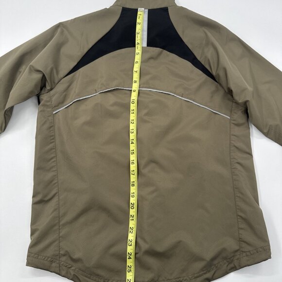 Port Authority Womens Windbreaker Jacket Medium Zip Pockets Company Logo NEW - Picture 13 of 14